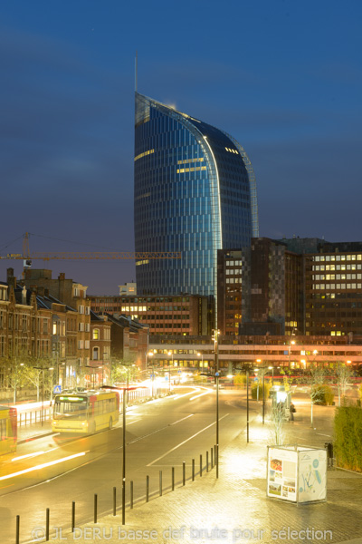 tour des finances à Liège